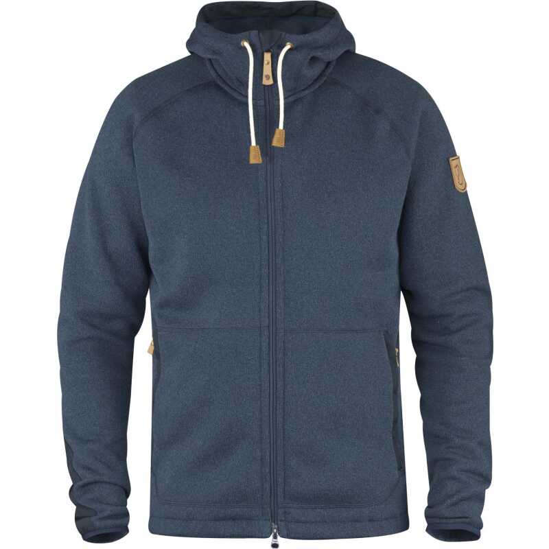 Fjällräven Men's Övik Fleece Hoodie Navy