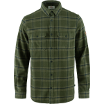 Fjällräven Men's Övik Heavy Flannel Shirt Deep Forest-Laurel Green