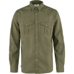 Fjällräven Men's Övik Travel Long Sleeved Shirt Green