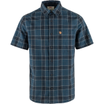Fjällräven Men's Övik Travel Shirt Short Sleeve Indigo Blue-Dark Navy