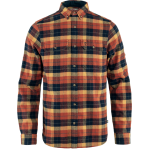 Fjällräven Men's Singi Heavy Flannel Shirt Autumn Leaf-Dark Navy