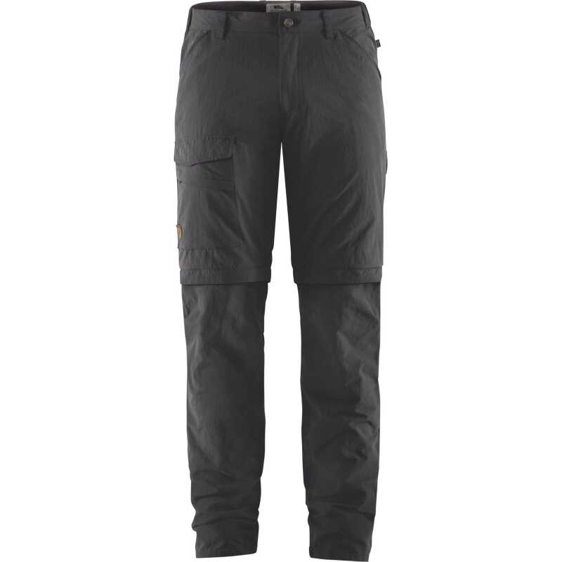 Fjällräven Men's Travellers Mt Zip-off Trs Dark Grey Fjällräven Men's Travellers Mt Zip-off Trs Dark Grey