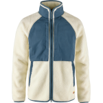 Fjällräven Men's Vardag Pile Jacket Chalk White-Indigo Blue