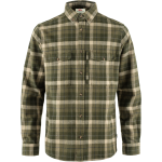 Fjällräven Men's Värmland Heavy Flannel Shirt Green-Deep Forest