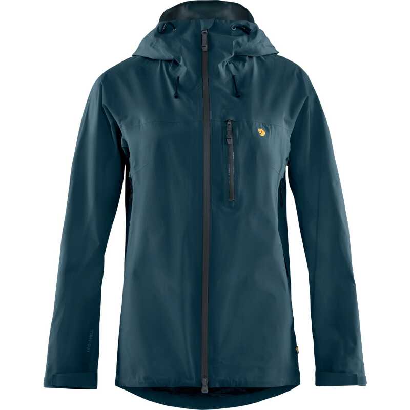 Fjällräven Women's Bergtagen Lite Eco-shell Jacket Mountain Blue Fjällräven Women's Bergtagen Lite Eco-shell Jacket Mountain Blue
