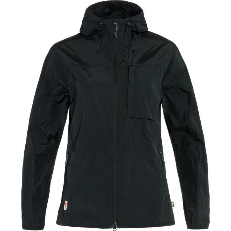 Fjällräven Women's High Coast Wind Jacket Black Fjällräven Women's High Coast Wind Jacket Black