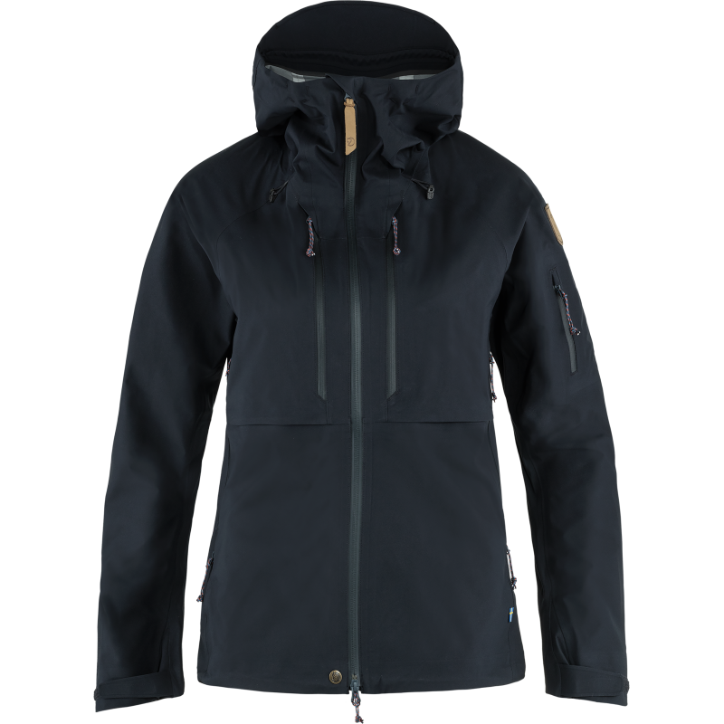 Fjällräven Women's Keb Eco-Shell Jacket Dark Navy Fjällräven Women's Keb Eco-Shell Jacket Dark Navy