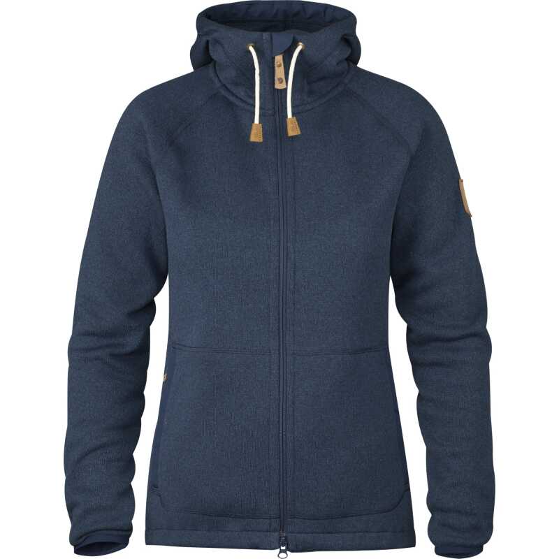 Fjällräven Women's Övik Reinforced Hoodie Navy Fjällräven Women's Övik Reinforced Hoodie Navy