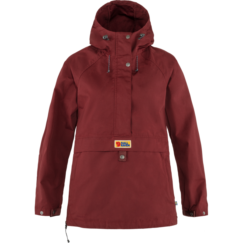 Fjällräven Women's Vardag Anorak Bordeaux Red