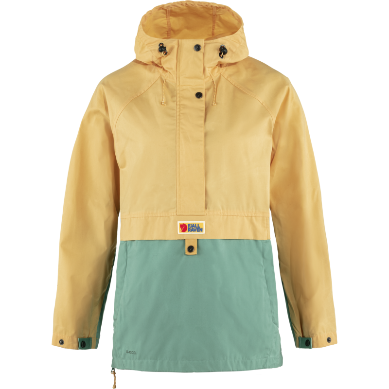Fjällräven Women's Vardag Anorak Mais Yellow-Aloe Green