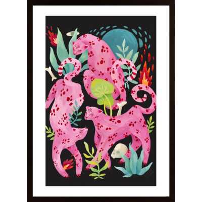 Flaming Garden #7 Poster