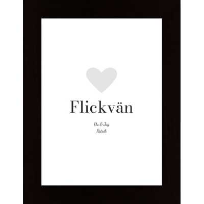 Flickvän Poster