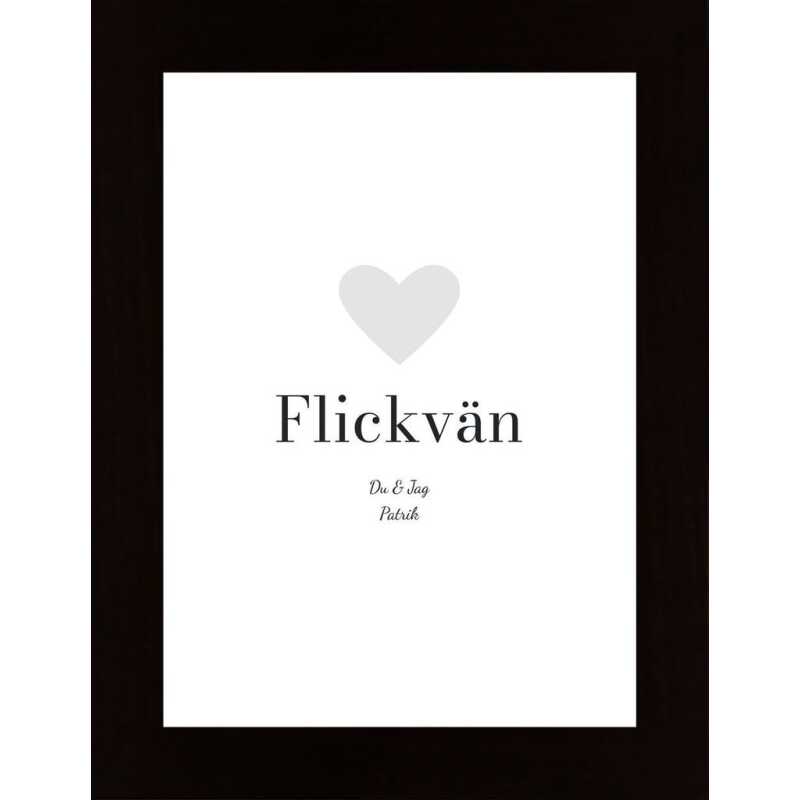 Flickvän Poster