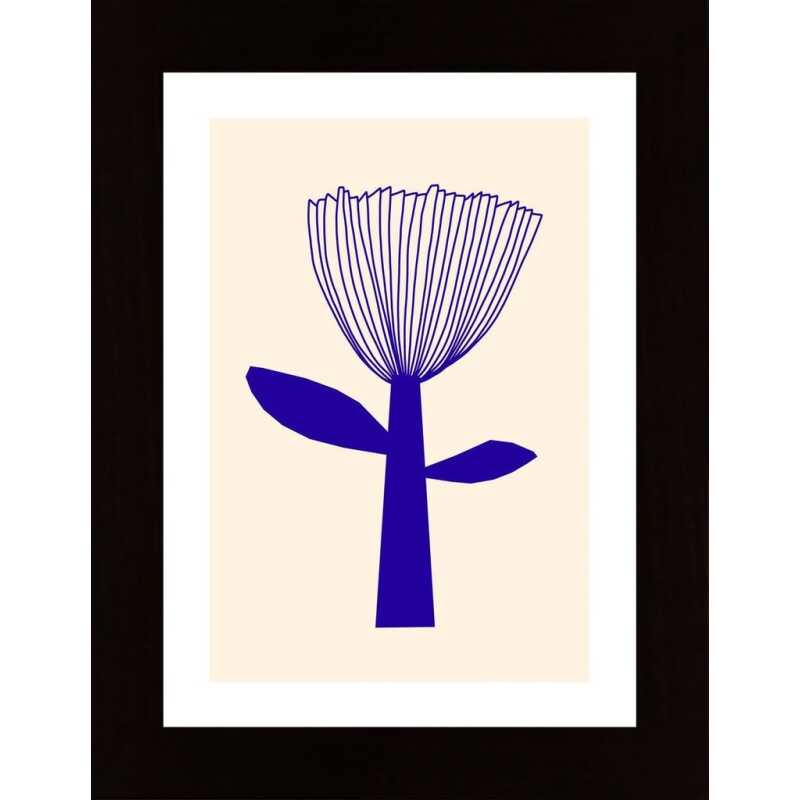 Flower Blue Poster