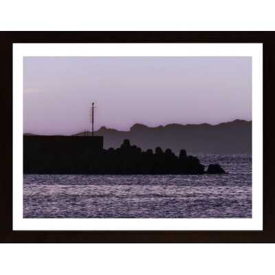 Fog On The Pier Poster