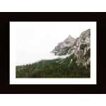 Foggy Mountain Poster