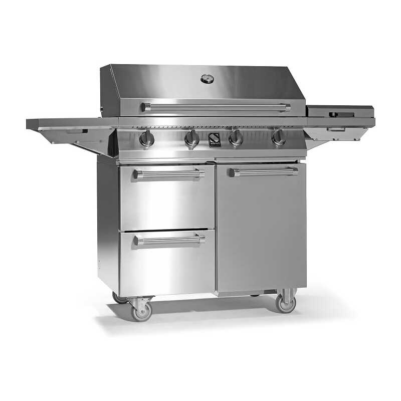 Fristående Gasolgrill Milano 90 cm