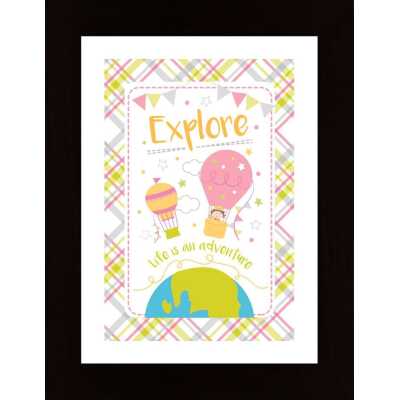 Girl Explorer Poster