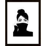 Girl In Turtleneck Poster