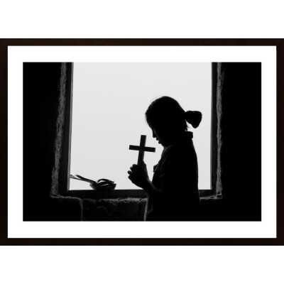 Girl Pray Poster
