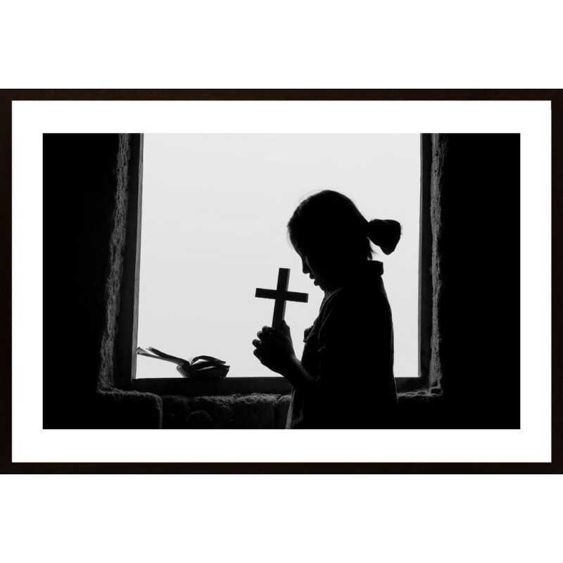 Girl Pray Poster