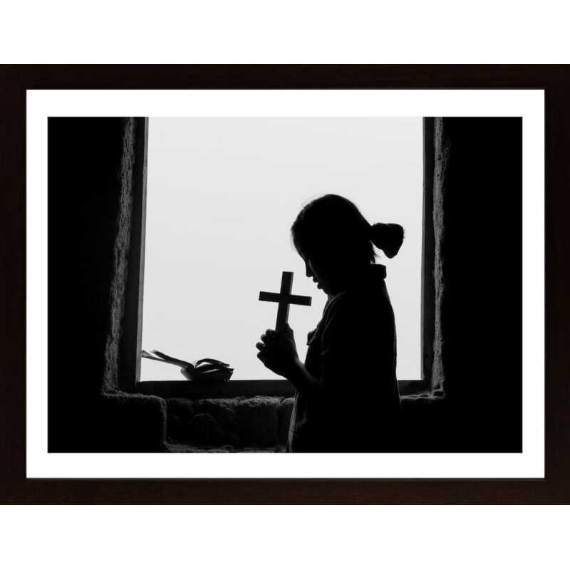 Girl Pray Poster