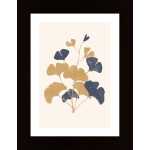 Golden Ginko Poster