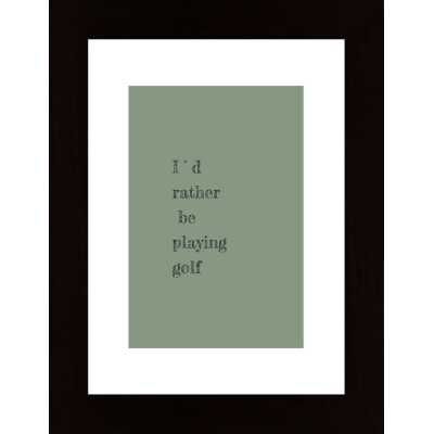 Golf Poster