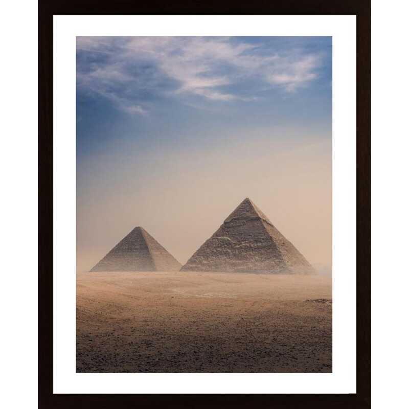Great Pyramids Of Giza Cairo Egypt Poster