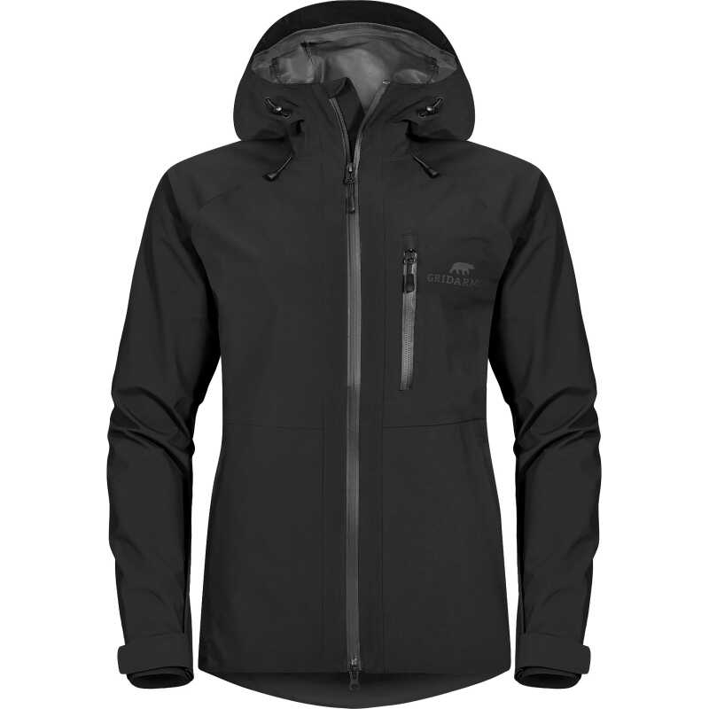 Gridarmor Kvisla 3L Jacket Women's Jet Black Gridarmor Kvisla 3L Jacket Women's Jet Black