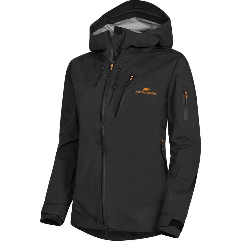 Gridarmor Women's Storfosna 3-Layer Shell Jacket Jet Black