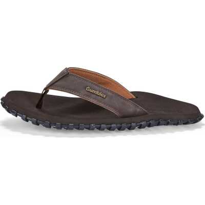 Gumbies Vegovert Flip-Flops Brown