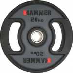 Gummiklädd internationell viktskiva Hammer 20,0 kg