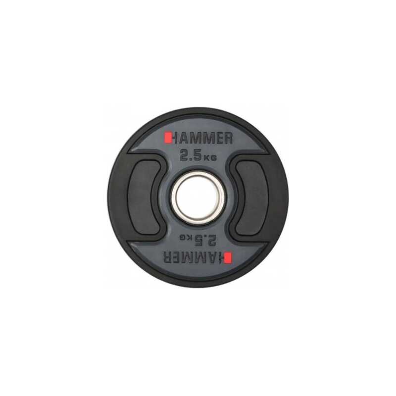 Gummiklädd internationell viktskiva Hammer 2,5 kg Gummiklädd internationell viktskiva Hammer 2,5 kg