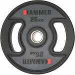 Gummiklädd internationell viktskiva Hammer 25,0 kg