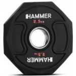 Gummiklädd internationell viktskiva Hammer Octagon 2,5 kg