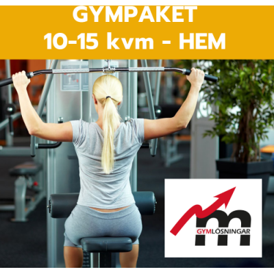 Gympaket 10-15 kvm Hemmagym - Finnlo Hammer