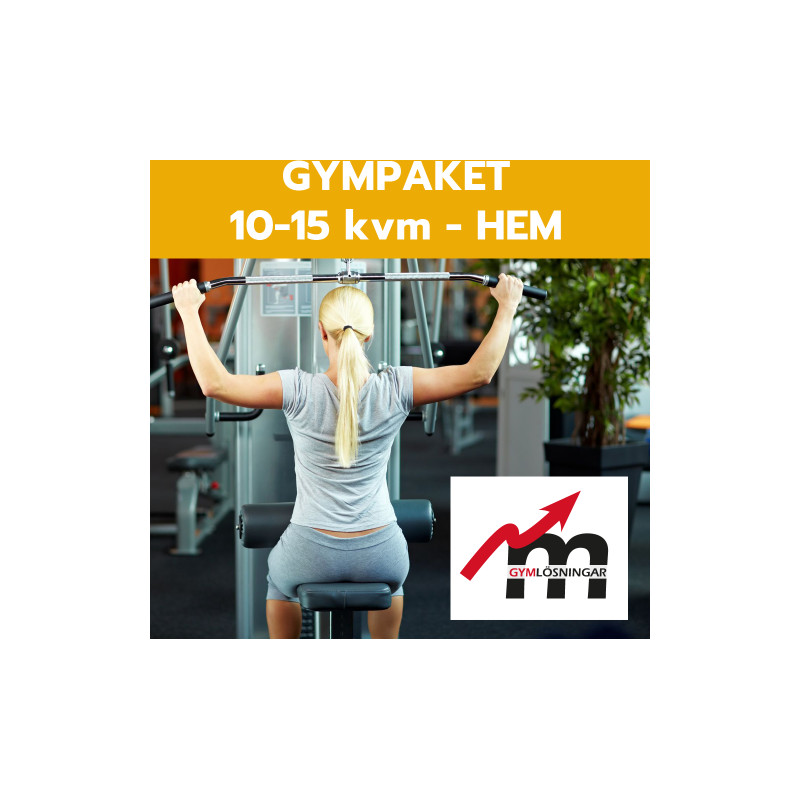Gympaket 10-15 kvm Hemmagym - Finnlo Hammer Gympaket 10-15 kvm Hemmagym - Finnlo Hammer