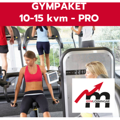 Gympaket 10-15 kvm Pro
