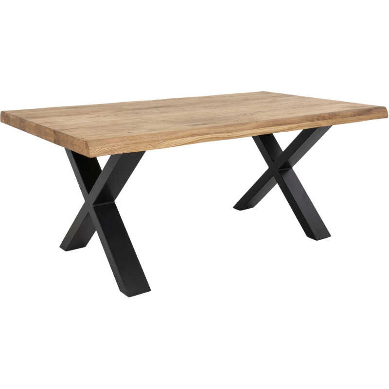 HOUSE NORDIC Toulon Soffbord - Naturlig Ek och Metall HOUSE NORDIC Toulon Soffbord - Naturlig Ek och Metall