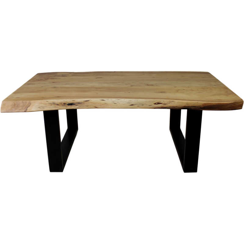 HSM COLLECTION SoHo Soffbord, Rektangulärt - Naturligt Akaciaträ och Svart Järn HSM COLLECTION SoHo Soffbord, Rektangulärt - Naturligt Akaciaträ och Svart Järn