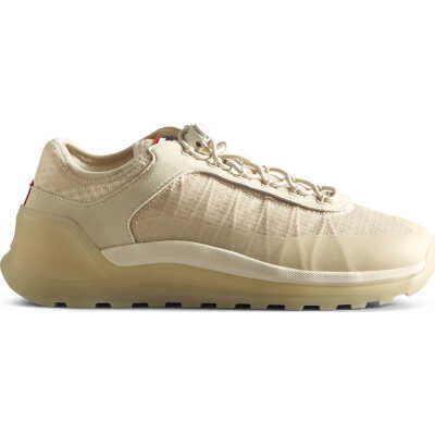 HUNTER Women's Travel Trainer Shaded White/Soft Sand