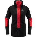 Haglöfs L.I.M ZT Sync 1 Mid Hood Women True Black/Zenith Red