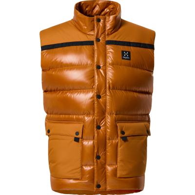 Haglöfs Men's Funäs Down Vest Golden Brown