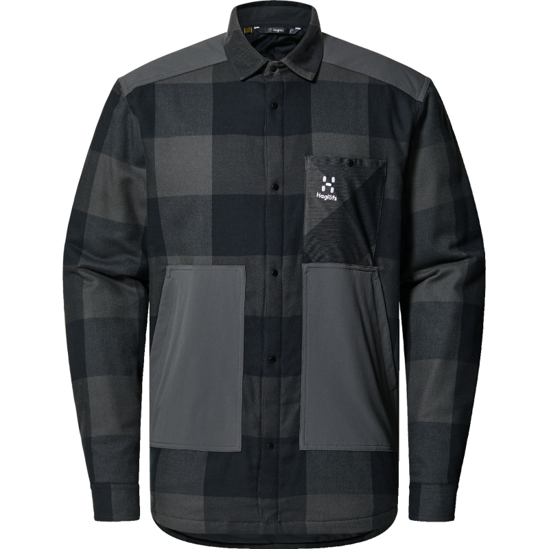 Haglöfs Men's Insulated Timmer Shirt True Black/Magnetite