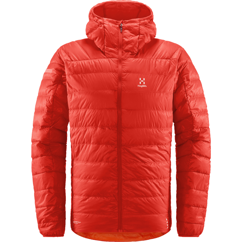 Haglöfs Men's L.I.M Down Hood Habanero