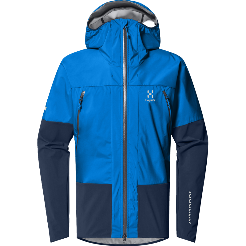 Haglöfs Men's L.I.M Hybrid Touring Hood Electric Blue/Tarn Blue Haglöfs Men's L.I.M Hybrid Touring Hood Electric Blue/Tarn Blue