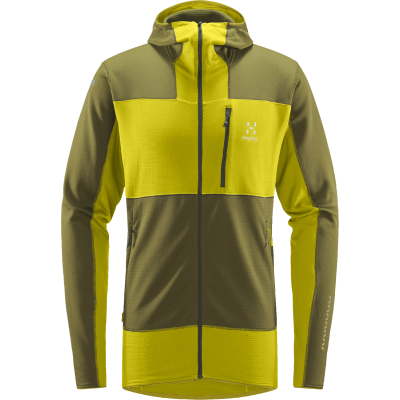 Haglöfs Men's L.I.M Mid Fast Hood Olive Green/Aurora