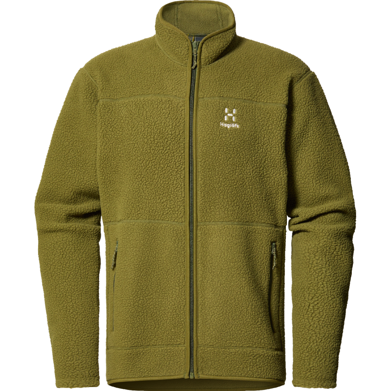 Haglöfs Men's Mossa Pile Jacket Olive Green Haglöfs Men's Mossa Pile Jacket Olive Green