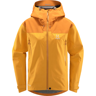 Haglöfs Women's ROC Flash GORE-TEX Jacket Sunny Yellow/Desert Yellow